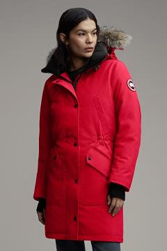Chamarras Canada Goose Mujer México - Ellesmere Abrigos Rojos JH2597830